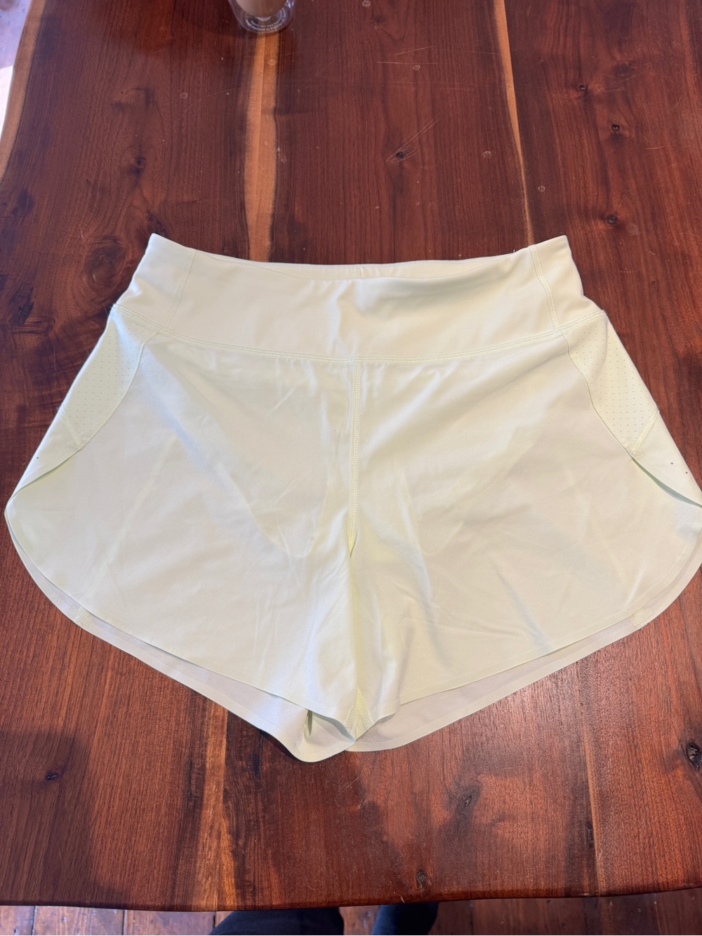 Athleta Yellow Athletic Shorts